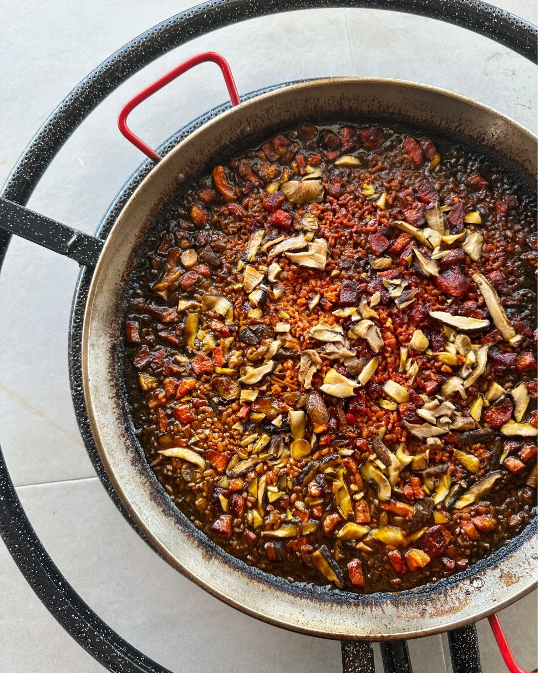 Arroz de Presa y Shiitake