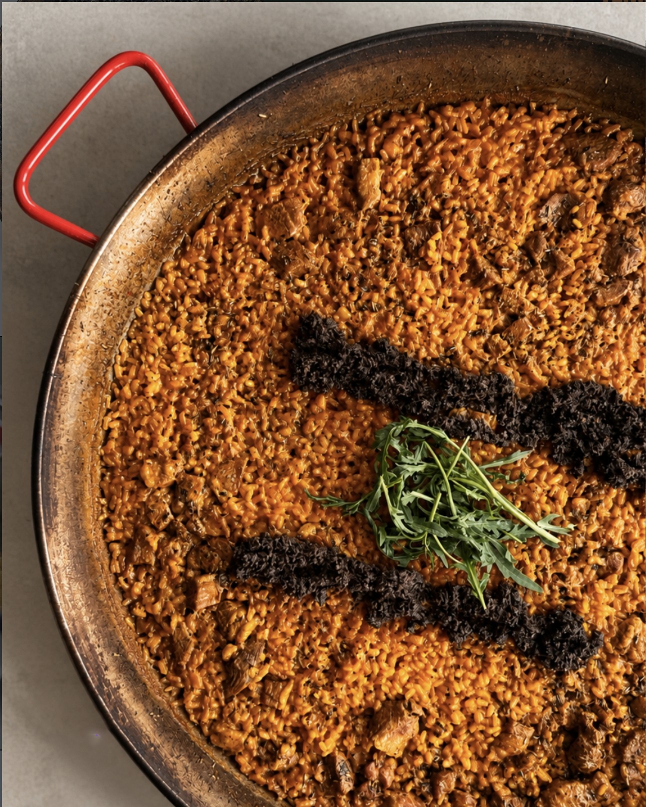 Arroz de Secreto con Trufa