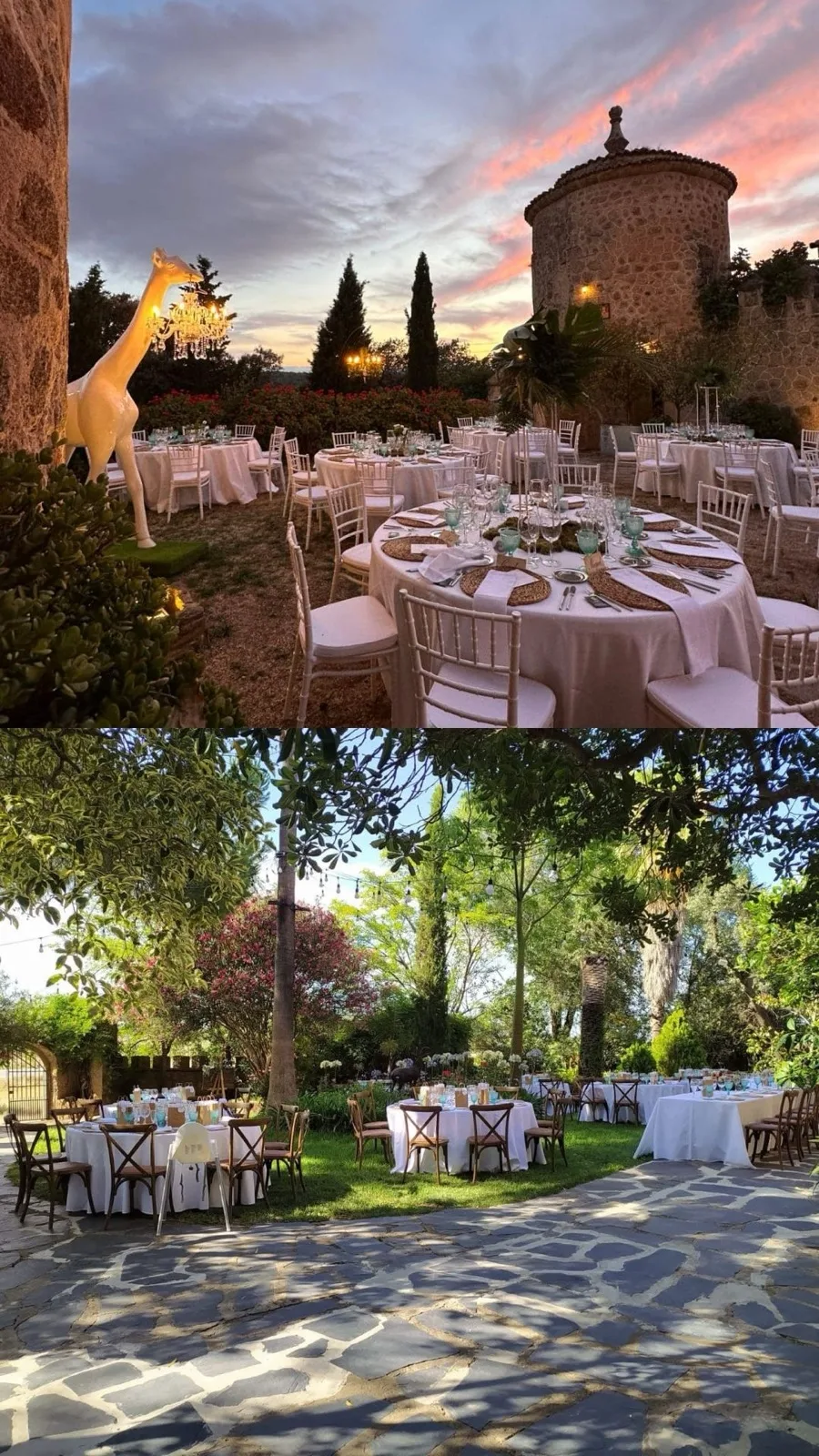 Banquete en el salón histórico